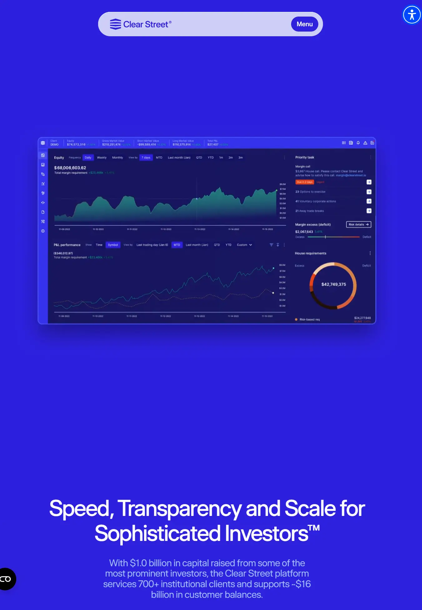 Web Art Review: Clear Street — The Aesthetics of Transparency, Turning Complex Data into Financial Aura